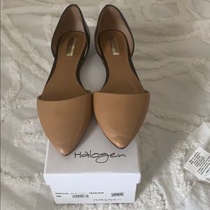 Halogen Hakayla pointed toe flats- size 8